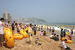 写真で見る釜山のビーチ2005
