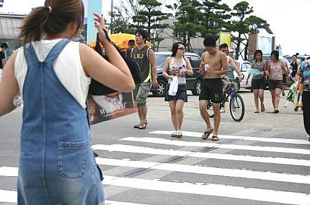 写真で見る釜山ファッションチェック！【２００５年８月】 ８月の服装8月の服装