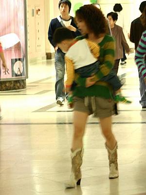 写真で見る釜山ファッションチェック！【２００５年１０月】 １０月の服装10月の服装
