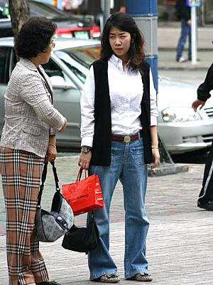 写真で見る釜山ファッションチェック！【２００５年１０月】 １０月の服装10月の服装