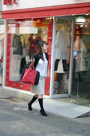 写真で見る釜山ファッションチェック！【２００６年３月】 ３月の服装3月の服装