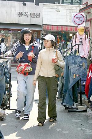 写真で見る釜山ファッションチェック！【２００６年３月】 ３月の服装3月の服装