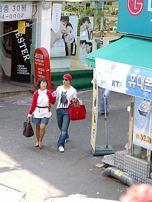 写真で見る釜山ファッションチェック！【２００６年３月】 ３月の服装3月の服装