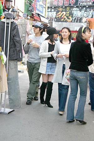 写真で見る釜山ファッションチェック！【２００６年３月】 ３月の服装3月の服装