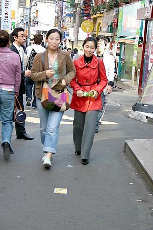 写真で見る釜山ファッションチェック！【２００６年３月】 ３月の服装3月の服装