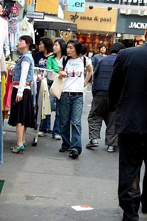 写真で見る釜山ファッションチェック！【２００６年５月】 ５月の服装5月の服装