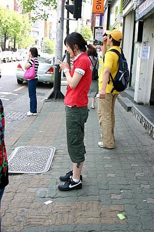 写真で見る釜山ファッションチェック！【２００６年５月】 ５月の服装5月の服装