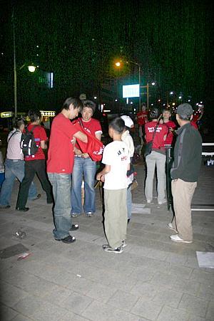 写真で見るワールドカップの応援 in 釜山！【２００６年】