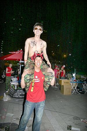 写真で見るワールドカップの応援 in 釜山！【２００６年】
