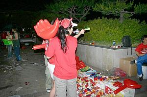 写真で見るワールドカップの応援 in 釜山！【２００６年】