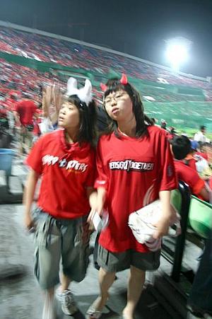写真で見るワールドカップの応援 in 釜山！【２００６年】
