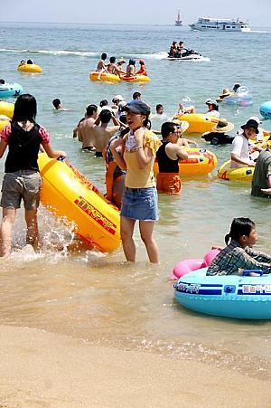 写真で見る釜山のビーチ２００６～海雲台編