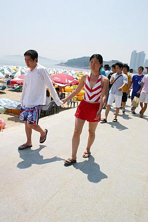 写真で見る釜山のビーチ２００６～海雲台編