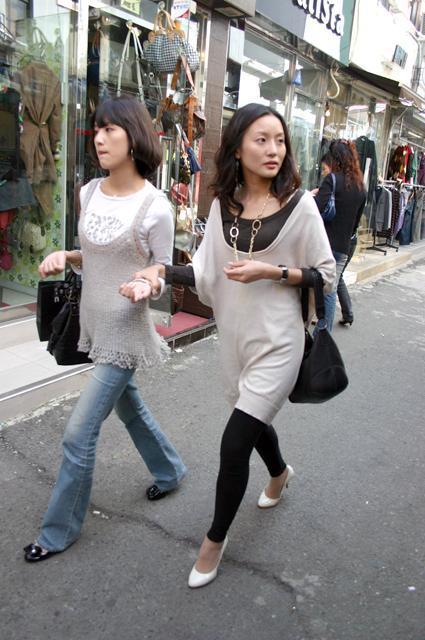 写真で見る釜山ファッションチェック ２００７年１０月 プサンナビ