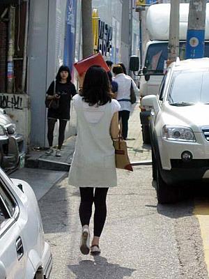 写真で見る釜山ファッションチェック！【２００８年６月】 ６月の服装6月の服装