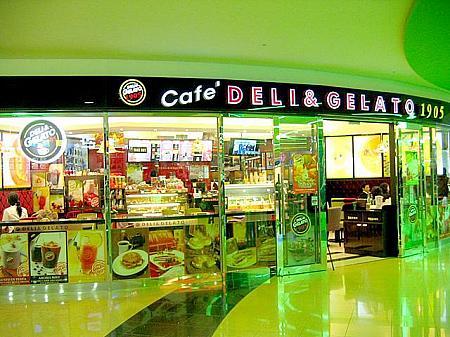 カフェ「DELI ＆ GELATO」　
（オソルウォーク）