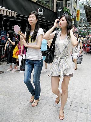 写真で見る明洞ファッションチェック！【２００８年８月】 ８月の服装8月の服装