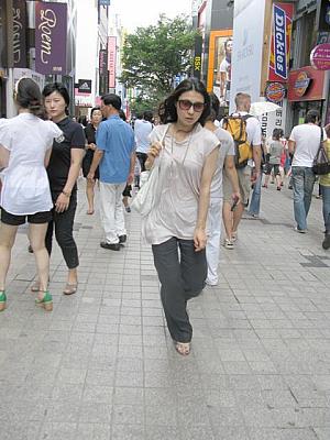 写真で見る明洞ファッションチェック！【２００８年８月】 ８月の服装8月の服装