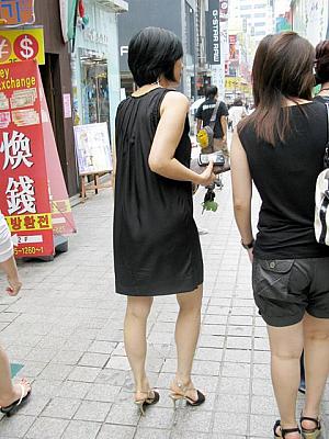 写真で見る明洞ファッションチェック！【２００８年８月】 ８月の服装8月の服装