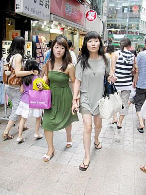 写真で見る明洞ファッションチェック！【２００８年８月】 ８月の服装8月の服装