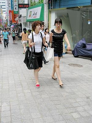 写真で見る明洞ファッションチェック！【２００８年８月】 ８月の服装8月の服装