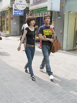 写真で見る明洞ファッションチェック！【２００８年８月】 ８月の服装8月の服装