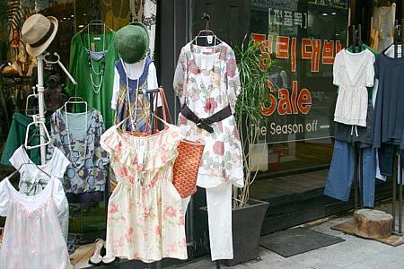 写真で見る明洞ファッションチェック！【２００８年８月】 ８月の服装8月の服装
