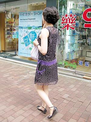 写真で見る明洞ファッションチェック！【２００８年８月】 ８月の服装8月の服装