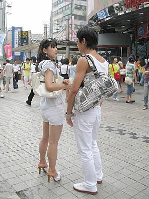 写真で見る明洞ファッションチェック！【２００８年８月】 ８月の服装8月の服装