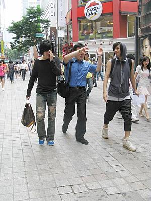 写真で見る明洞ファッションチェック！【２００８年８月】 ８月の服装8月の服装