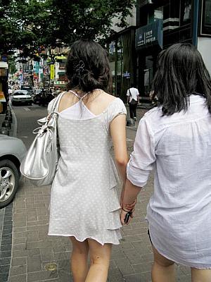 写真で見る明洞ファッションチェック！【２００８年８月】 ８月の服装8月の服装