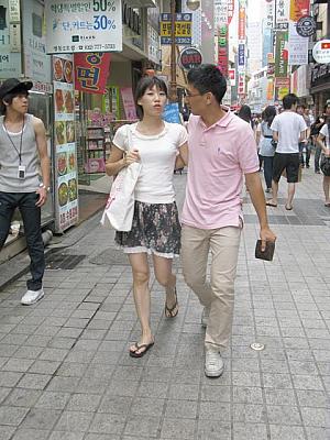 写真で見る明洞ファッションチェック！【２００８年８月】 ８月の服装8月の服装