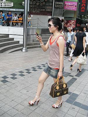 写真で見る明洞ファッションチェック！【２００８年８月】 ８月の服装8月の服装