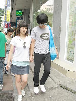 写真で見る明洞ファッションチェック！【２００８年８月】 ８月の服装8月の服装