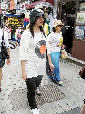 写真で見る明洞ファッションチェック！【２００８年８月】 ８月の服装8月の服装