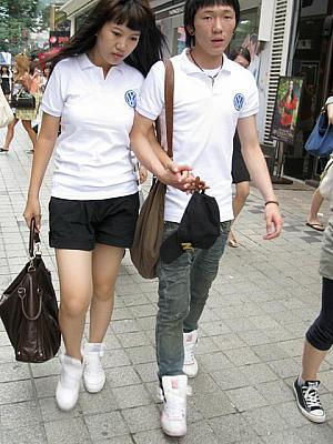 写真で見る明洞ファッションチェック！【２００８年８月】 ８月の服装8月の服装