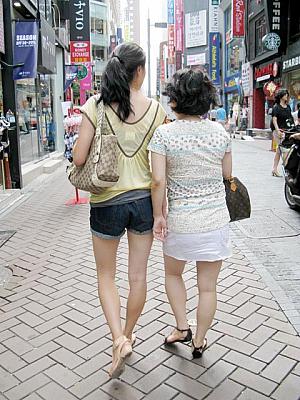 写真で見る明洞ファッションチェック！【２００８年８月】 ８月の服装8月の服装