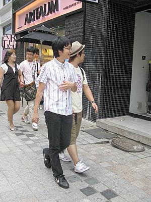 写真で見る明洞ファッションチェック！【２００８年８月】 ８月の服装8月の服装