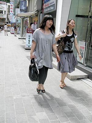 写真で見る明洞ファッションチェック！【２００８年８月】 ８月の服装8月の服装