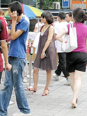 写真で見る明洞ファッションチェック！【２００８年８月】 ８月の服装8月の服装