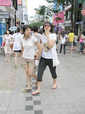 写真で見る明洞ファッションチェック！【２００８年８月】 ８月の服装8月の服装