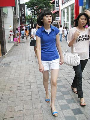 写真で見る明洞ファッションチェック！【２００８年８月】 ８月の服装8月の服装
