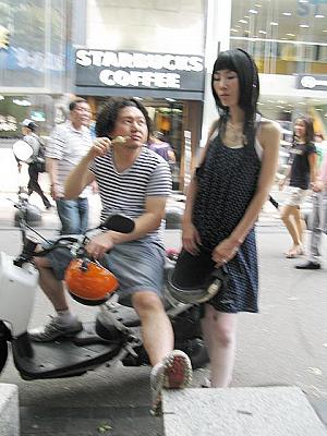 写真で見る明洞ファッションチェック！【２００８年８月】 ８月の服装8月の服装