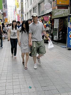 写真で見る明洞ファッションチェック！【２００８年８月】 ８月の服装8月の服装