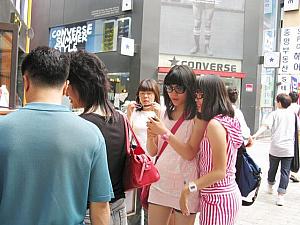 写真で見る明洞ファッションチェック！【２００８年８月】 ８月の服装8月の服装