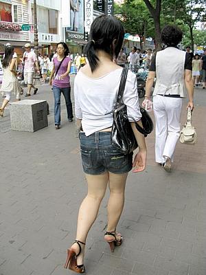 写真で見る明洞ファッションチェック！【２００８年８月】 ８月の服装8月の服装