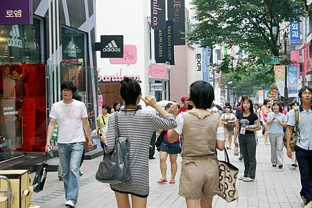 写真で見る明洞ファッションチェック！【２００８年８月】 ８月の服装8月の服装