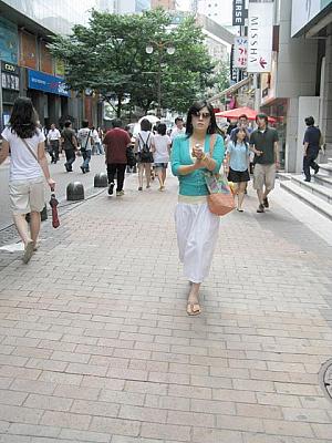 写真で見る明洞ファッションチェック！【２００８年８月】 ８月の服装8月の服装