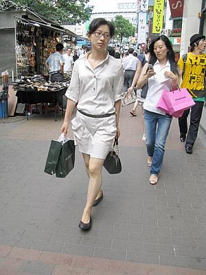 写真で見る明洞ファッションチェック！【２００８年８月】 ８月の服装8月の服装