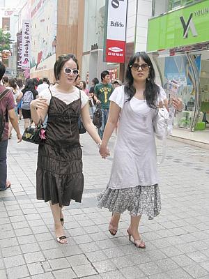 写真で見る明洞ファッションチェック！【２００８年８月】 ８月の服装8月の服装